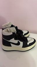 Nike air Jordan Black High Top Platform Sneak...