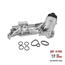 93186324 Engine Oil Cooler Oil Filter Housing Adapter Assembly with Gaskets