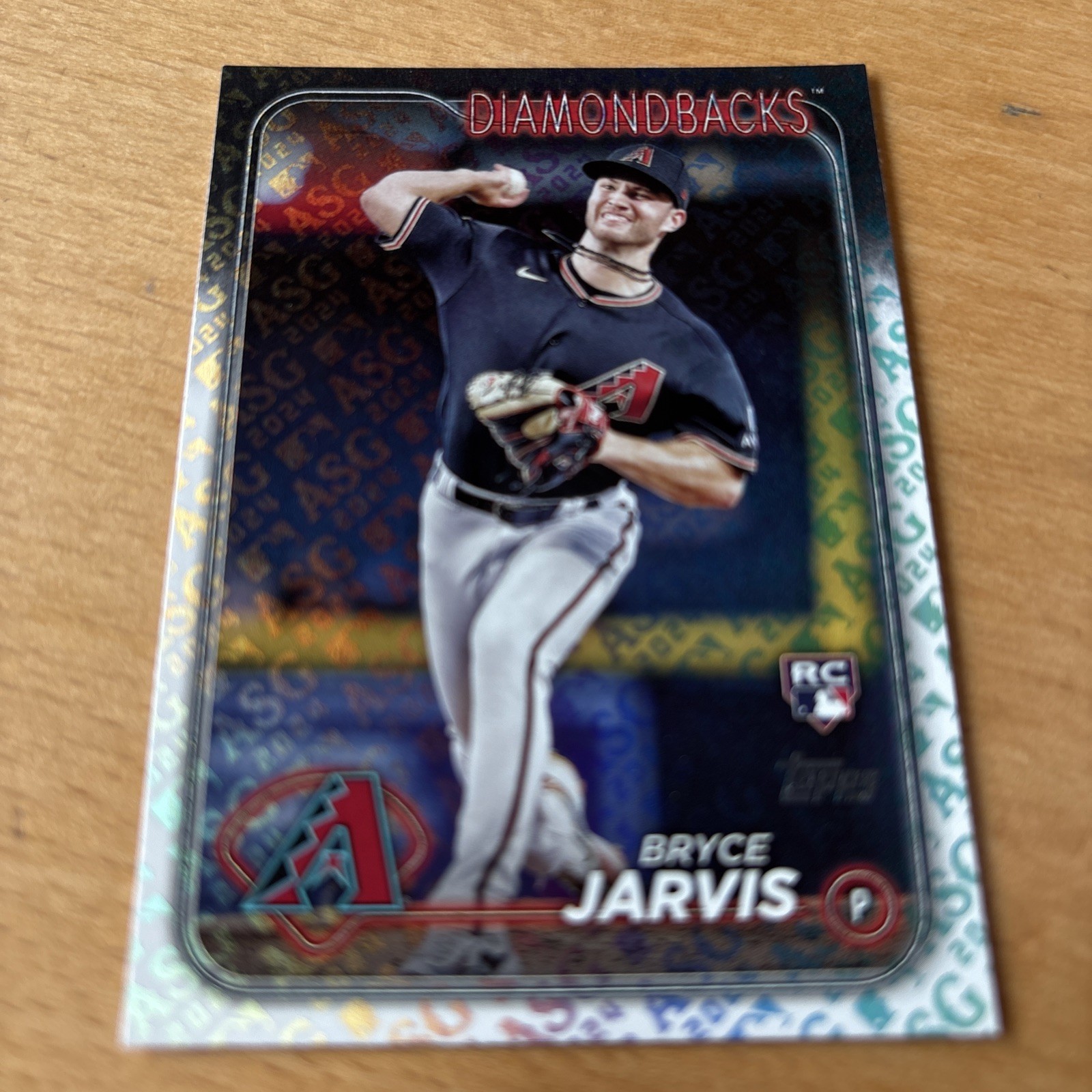 2024 Topps ASG All-Star Logo Foil Parallel Diamondbacks BRYCE JARVIS RC #363