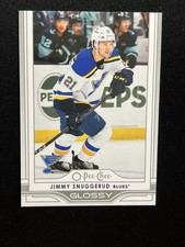 25-26 UD Series 2 Hockey Rookie O-Pee-Chee Glossy OG-43 Jimmy Snuggerud