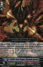 CardFight!! Vanguard - Hellfire Seal Dragon, Blockade Inferno 2013 BT11/004EN RR