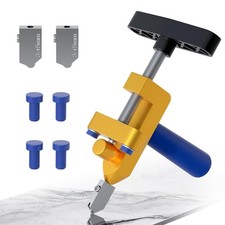 Tile Cutter Hand Tool, 2 in 1 Manual Glass Tile Cutter Tools, Hand Breaking P...