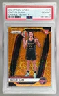 118118277 Caitlin Clark 2024 Panini WNBA Prizm #145 Orange Velocity RC PSA 10