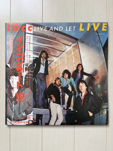 10CC (VINYL RECORD 2LP 1977) LIVE AND LET LIVE, SFX-10030-31, VG+, WITH OBI - Picture 1 of 16