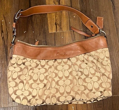 バッグ COACH hobo signature y2k bag 11600 brown Coach Brown 