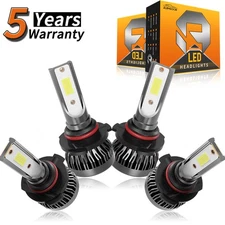 For Chevrolet C2500 1990-2000 LED Headlight Conversion Kit Hi/Lo Beam Bulbs 60W