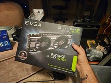 NVidia GTX 1070 ti graphics card 8gb EVGA