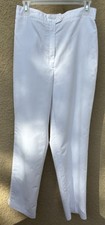 Vintage Sears White Perma-Press Pants That Fit - Size 14P Grandma Momcore