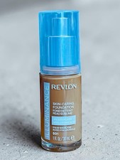 Revlon Illuminance Skin-Caring Liquid Foundation 1 oz 501 Toasted Caramel Sealed