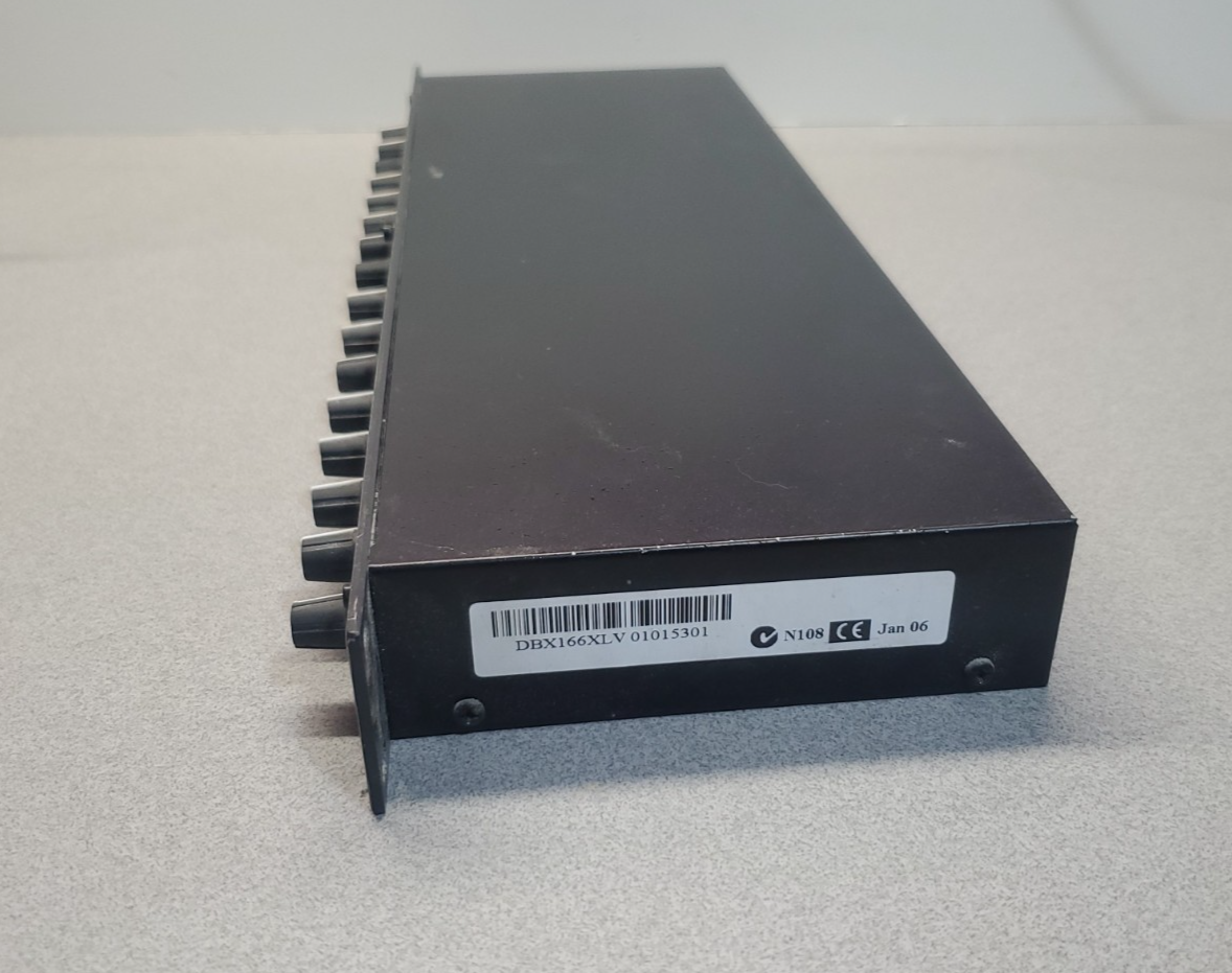 DBX 166XL Compressor Limiter Gate Rackmount - Tested and working