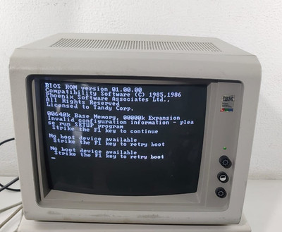 Vintage IBM 5153 Personal Computer Color Display Monitor Tested Working