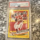 Panini Donruss Patrick Mahomes II #149 Press Proof Yellow PSA 9 Chiefs 2023 NFL
