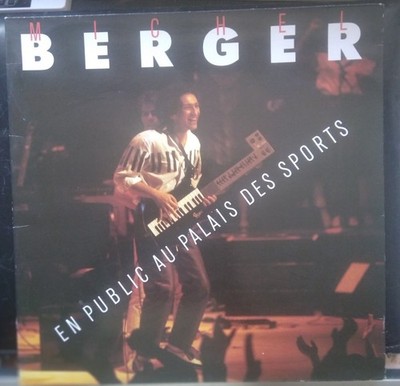 MICHEL BERGER LP GERMANY IN PUBLIC AU PALAIS DES SPORTS (OHNE POSTER)