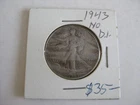 Lot of (2) Silver Walking Liberty Half Dollars No Designer Initials  LOT  RB-39
