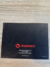 John Elway's Quarterback Authentic Original NES Nintendo Manual Only