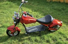 Moto Tec Low Boy Electric Moped Scooter