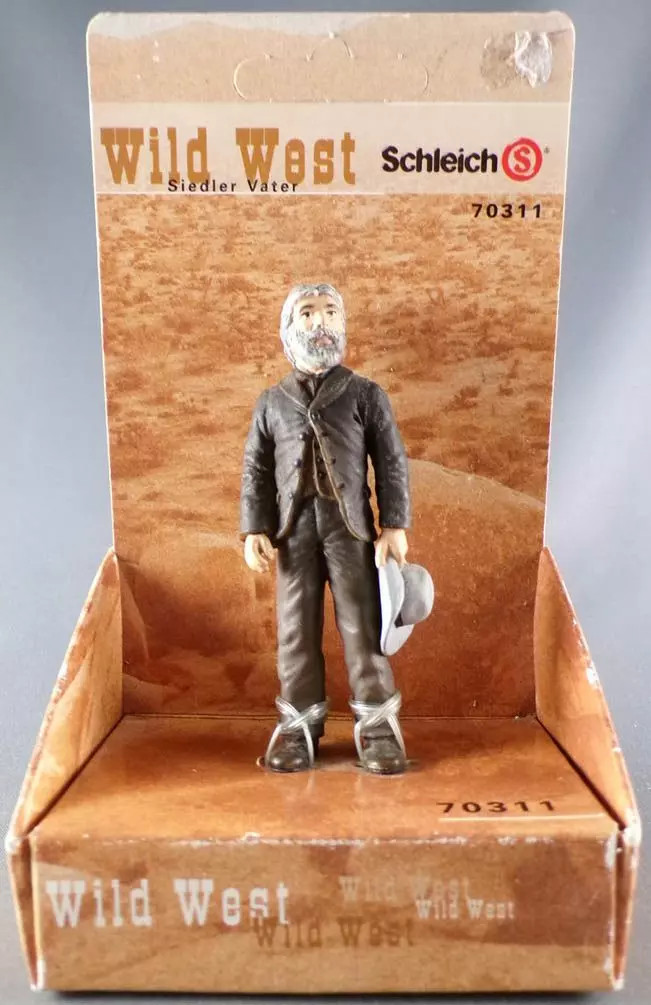 Schleich 70311 jouet Far-West colon miniature figurine historique de collection