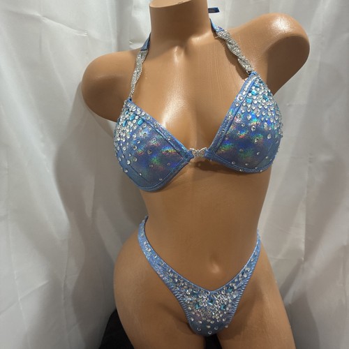 Npc COMPETITION Figure Suit 34B Small Bottom Light Blue Handmade