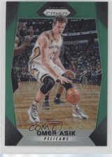 2017-18 Panini Prizm Green Prizm Omer Asik #129 1md
