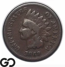 1869 Indian Head Cent Penny *Significant Key Date*