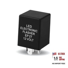 5 Pin LED Flasher Relay, EP27 LED Flasher Relay, Electronic Indicator for Fix