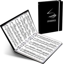 Music Folder Sheet Music Piano Sheet Music Folder Organizer 30 Plastic Sleeves