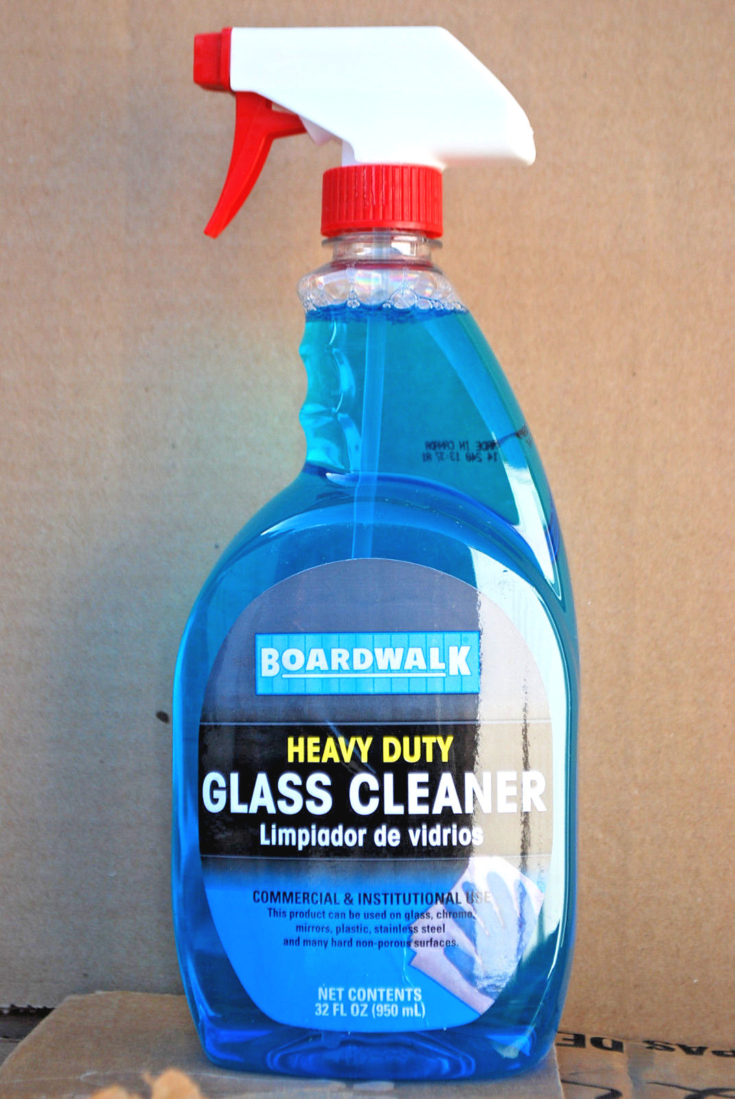 Boardwalk Heavy Duty Commercial Glass Cleaner 32 fl oz Bottles Lot of