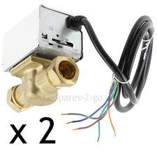 2 TOWER VAL222MV 22mm 2 Port Motorised Zone Valve 5 Wire Central Heating Control