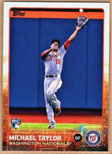 MICHAEL TAYLOR - 2015 TOPPS LIMITED EDITION TIFFANY SP RC
