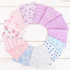 Premium Fat Quarter Bundles  30+ Color Options  100% Cotton Quilting Fabric Sets