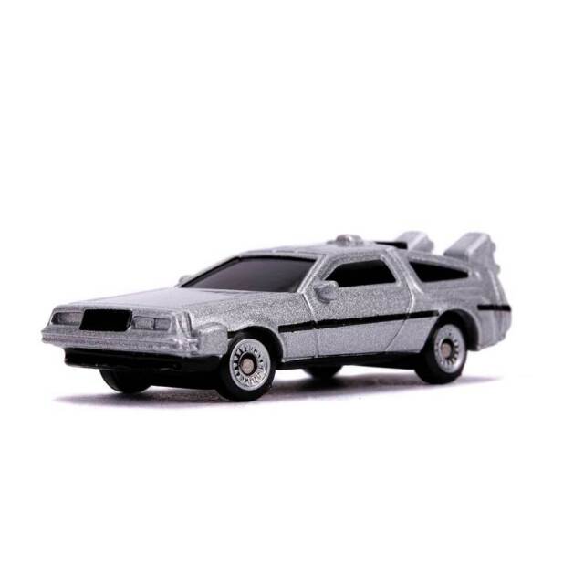 2020 Jada Nano Hollywood Rides Back to The Future Delorean Time Machine Dl38 for sale online