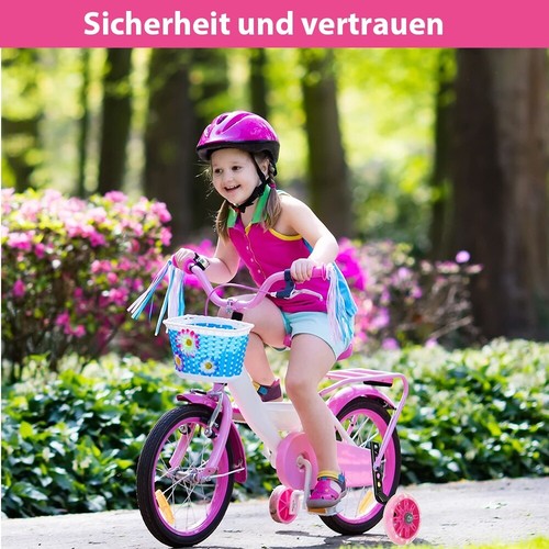 2x Universal Stützräder Sicherheitsstützräder für Kinderfahrrad Hilfsrad 12-20" - Bild 9 von 15