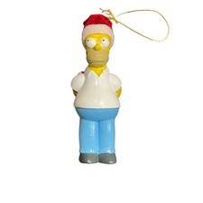 Y2K Vtg The Simpson's Christmas Ornament Homer Hiding Candy Canes Kurt S Adler