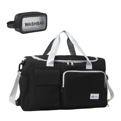Gym Bag for Men Women with Shoe Compartment Cute Travel Duffle Bag for Women ...