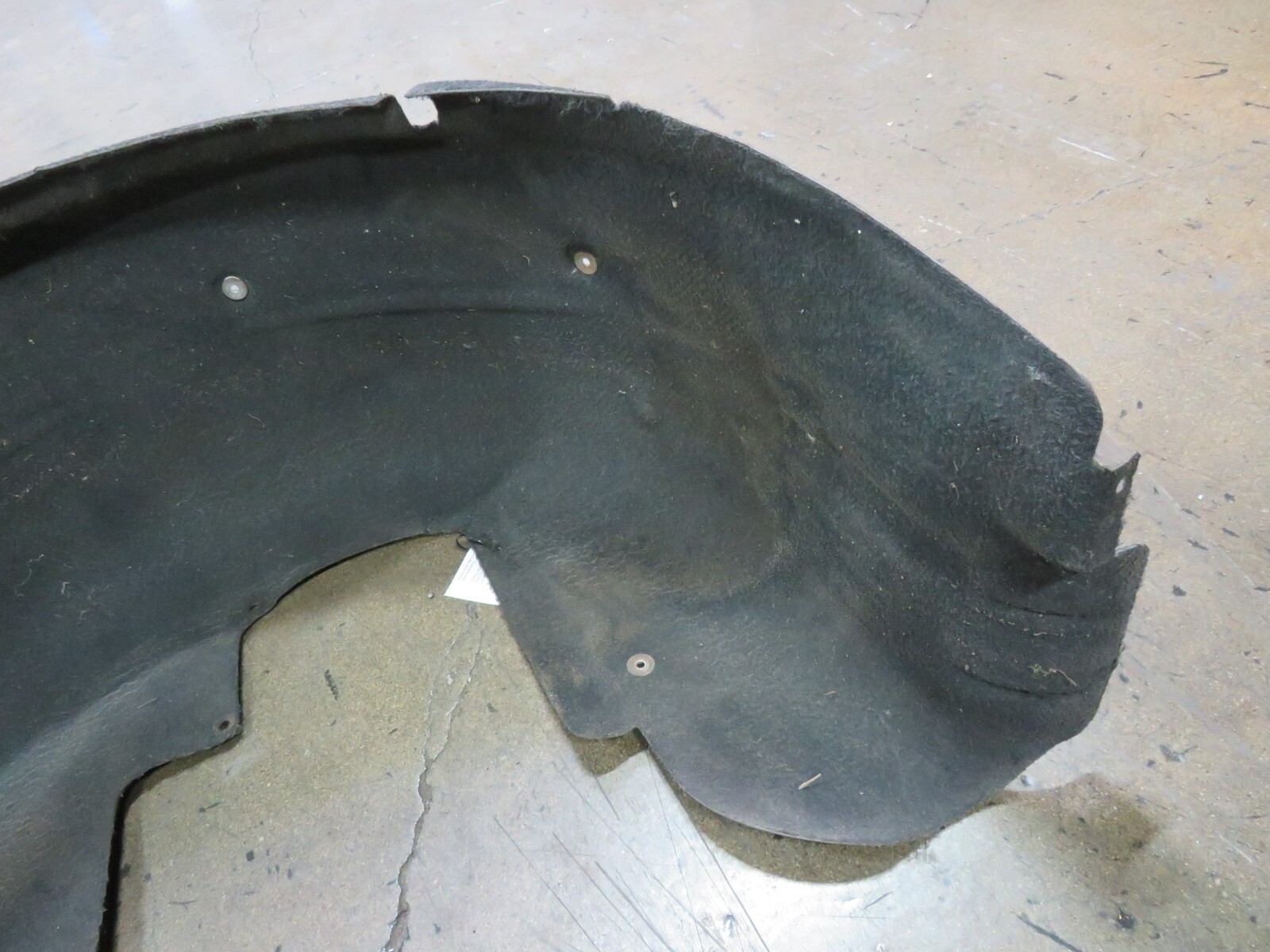 Maserati Granturismo, GranCabrio, LH, Rear Fender Liner, Used, P/N 82216800
