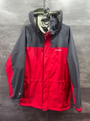 Veste à capuche imperméable vintage / veste bleue Berghaus, taille XS S