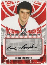 2012 2012-13 ITG Motown Madness Autographs #AET Errol Thompson In The Game Auto