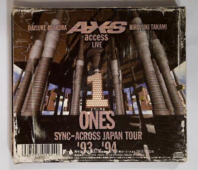 access/LIVE REFLEXIONS～SYNC-ACROSS JAPA… Access CD Live ONES SYNC-ACROSS JAPAN TOUR 93-94 From Japan