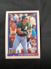 1991 Bowman - #372 Jose Canseco Silver Slugger Gold Stamp NM