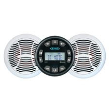JENSEN AM/FM Bluetooth Marine Stereo System JMS3SPKG