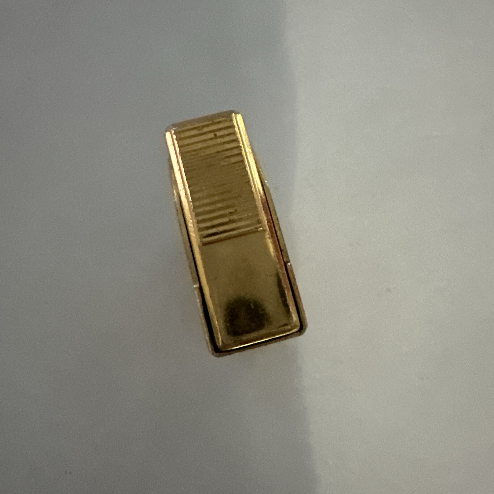 VINTAGE ELECTRONIC GAS LIGHTER ''WIN'' MARK V-GOLD PLATED-1970's. JAPAN-untested