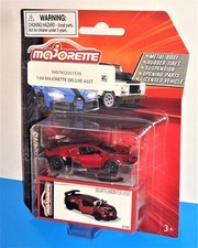 Majorette Deluxe Cars Series Bugatti Chiron PUR Sport Dark Red  Black 213D