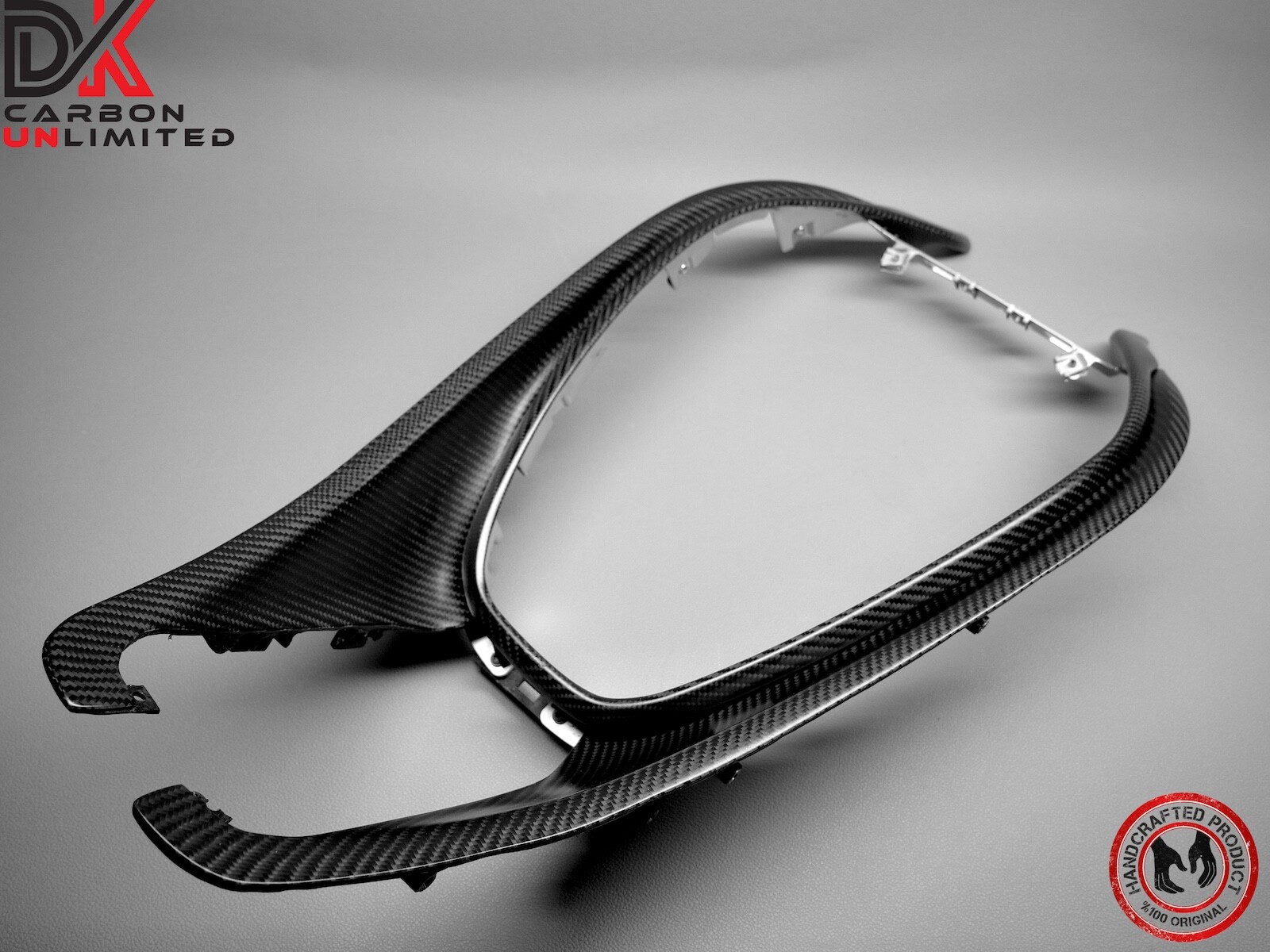 Aston Martin DB11 DBS Superleggera Satin Matte Carbon Center Dash Console Trims
