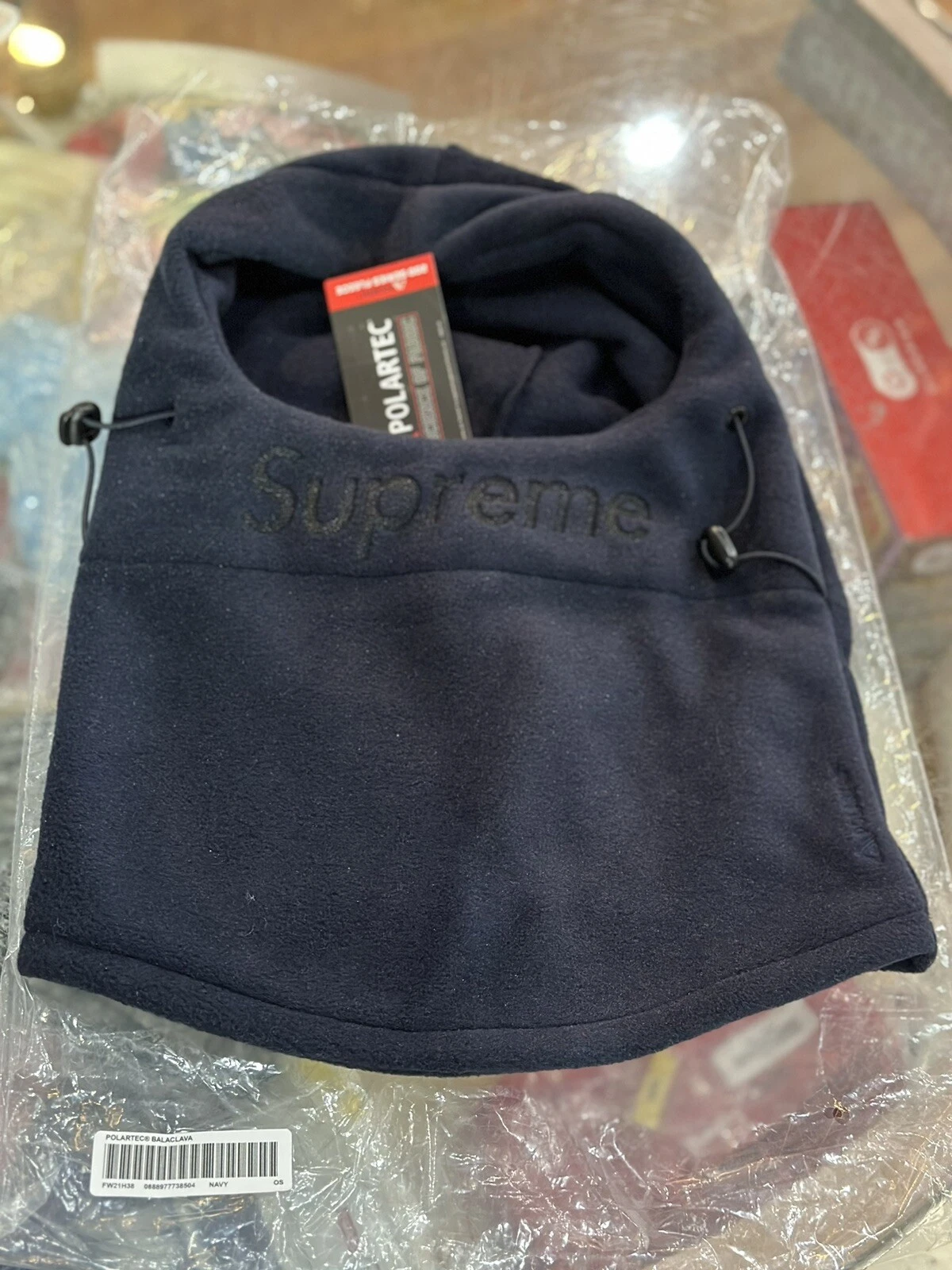 Supreme Polartec Balaclava Navy FW21