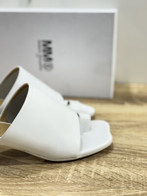 MM6 Maison Margiela Paris Tabi Sandal White 39 | eBay