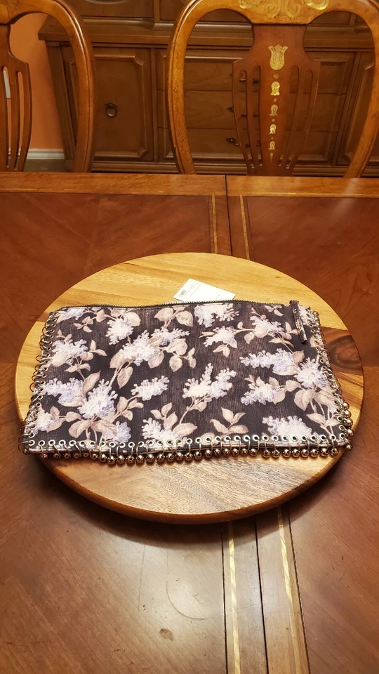 Bolso sin asas Zimmermann sobre adornado de tela floral Foto 3 de 4