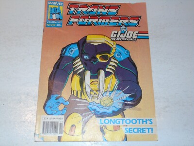 The TRANSFORMERS & G I JOE THE ACTION FORCE Comic - No 249 - Date 23/12/1989
