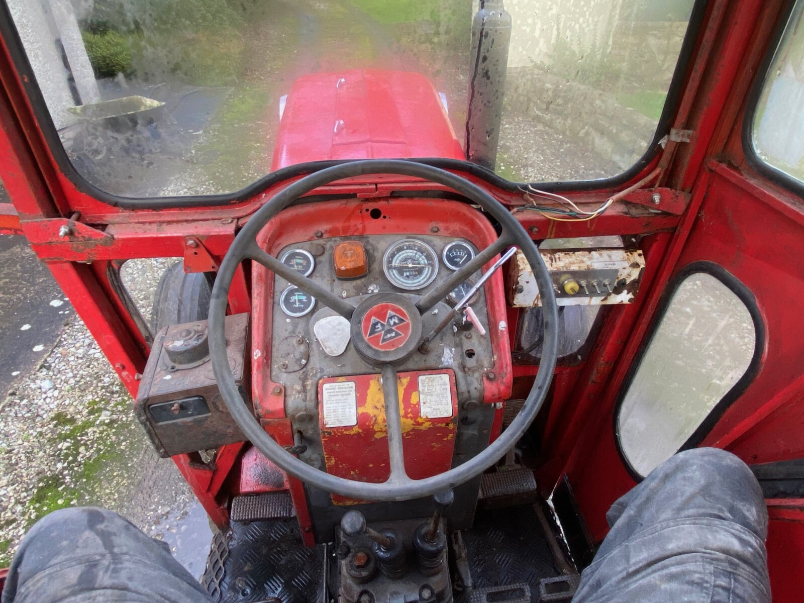 Massey Ferguson MF 165 Power steering Vintage Tractor *Price includes