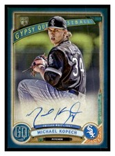 2019 Topps Gypsy Queen Michael Kopech Gypsy Queen Autographs Indigo /150