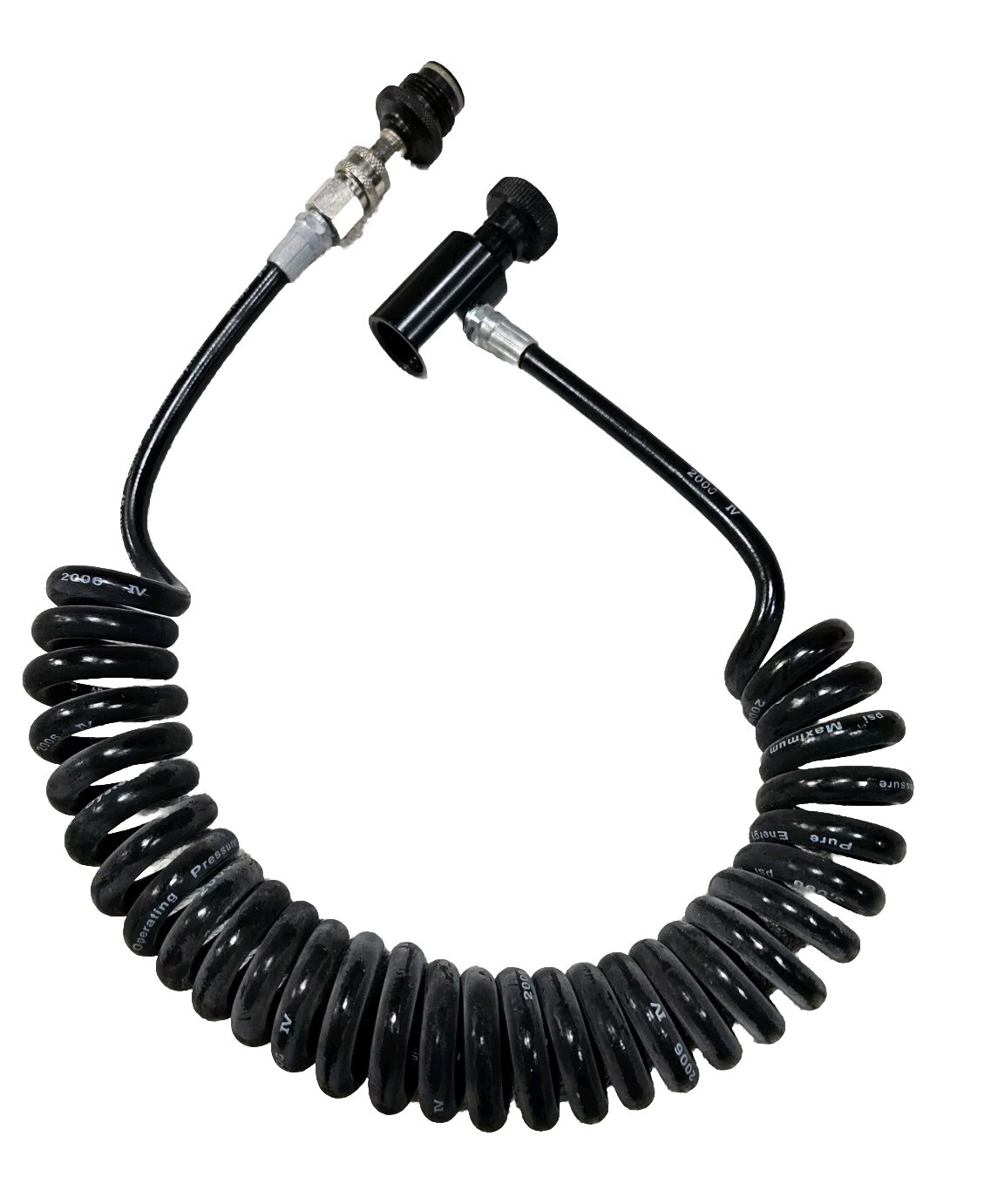 Coil Remote Hose Quick Disconect Co2 Tank